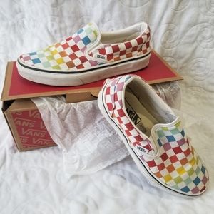 Rainbow vans 6.5